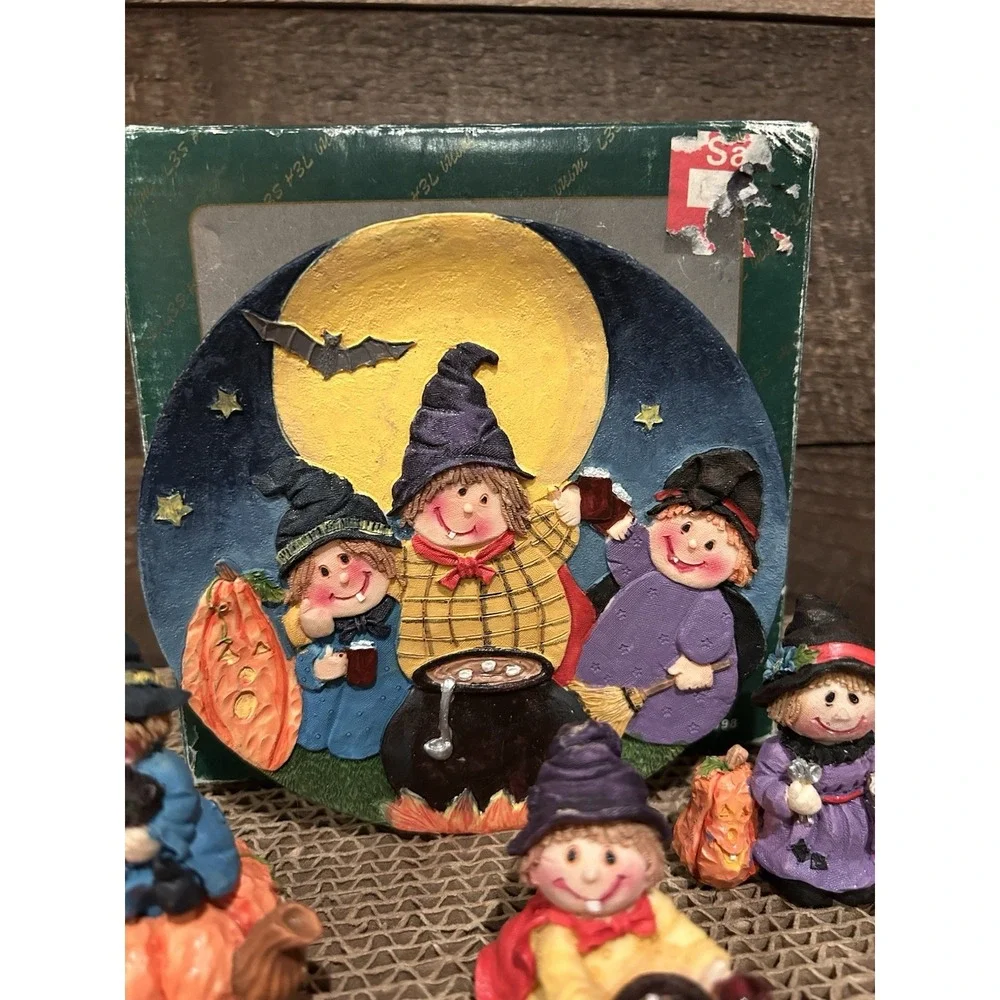 Popular Imports TS 622 Decorative Mini Halloween‎ Tea Party Vintage